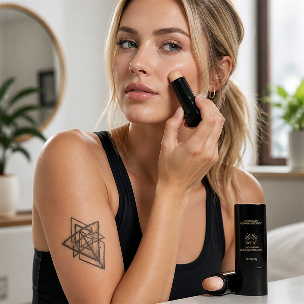 Concealer Stick Full-Coverage Waterproof Hydrating