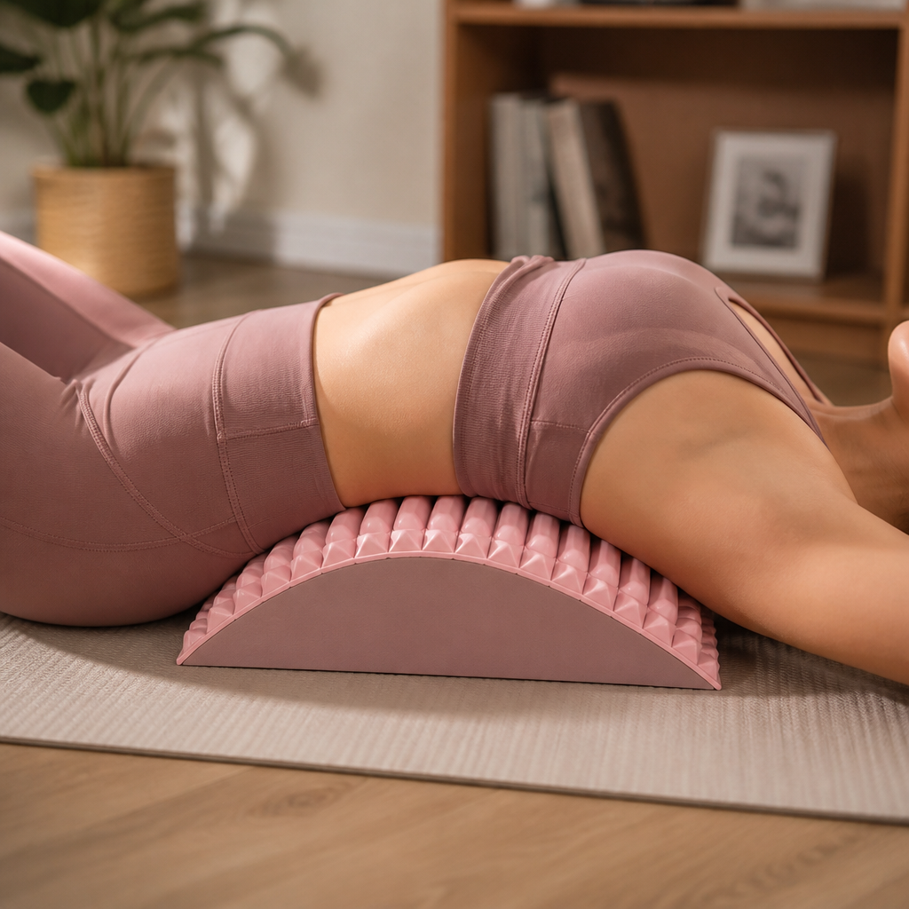 Contoured Arch Back Stretcher With Lumbar Support