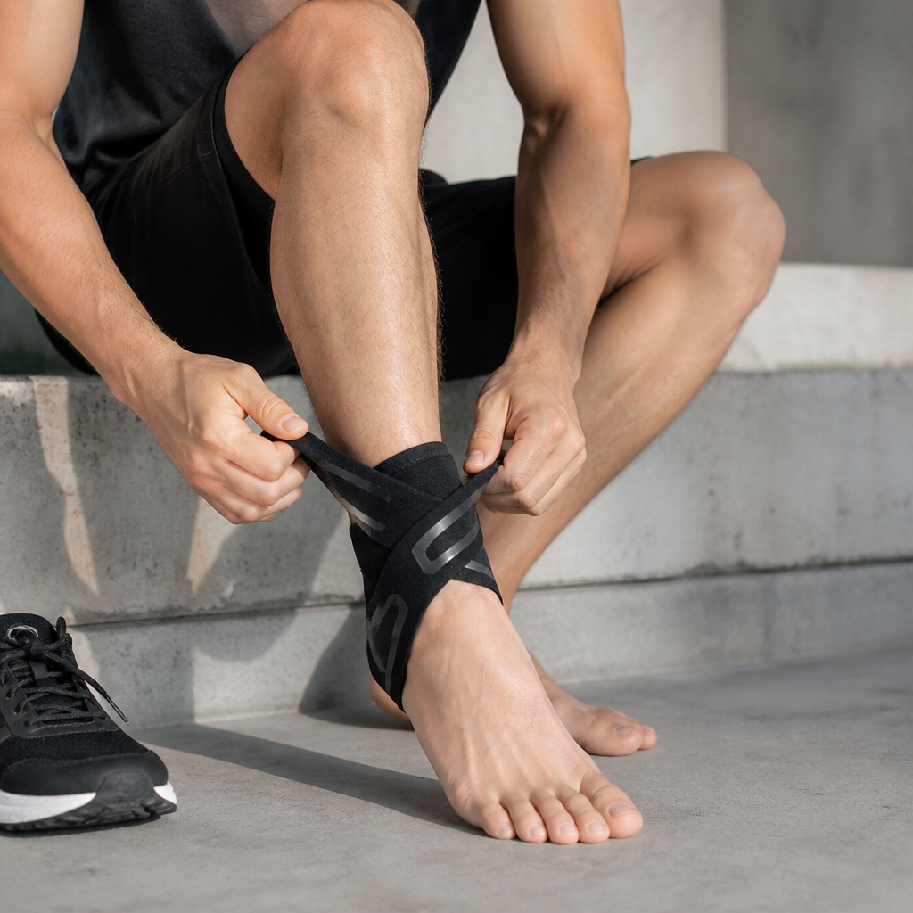 Cross-Strap Breathable Compression Ankle Brace (Unisex)