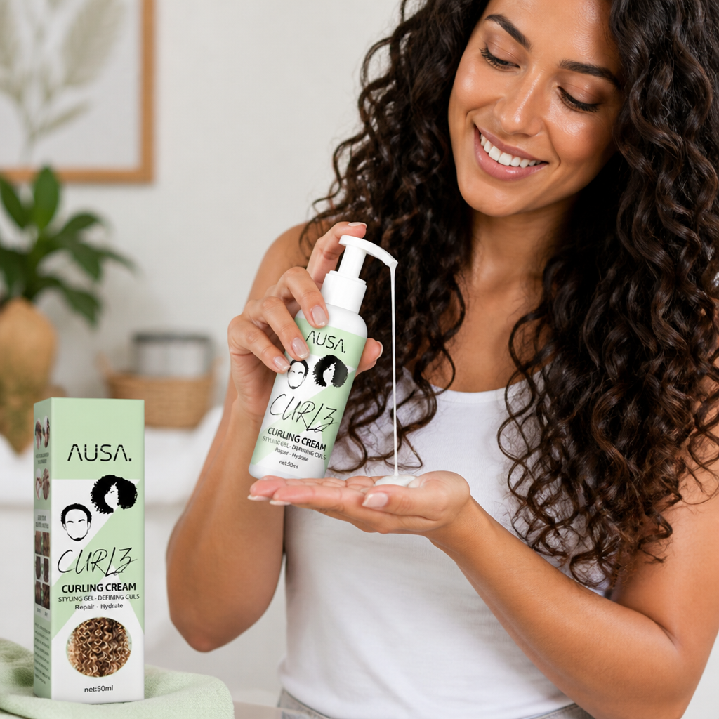 Curl Defining Cream Lightweight Hydrating & Elastin-Infused