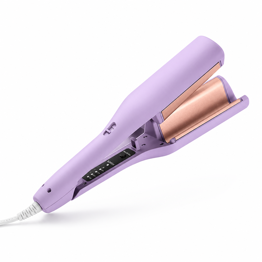 Curling Wand Rapid Heating Anti-Frizz Ceramic & Silicone Guard
