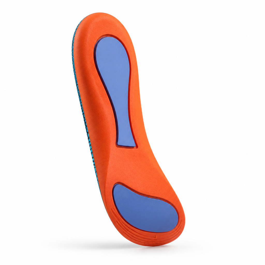 Cushioned Arch-Support Insoles — Trimmable, Breathable