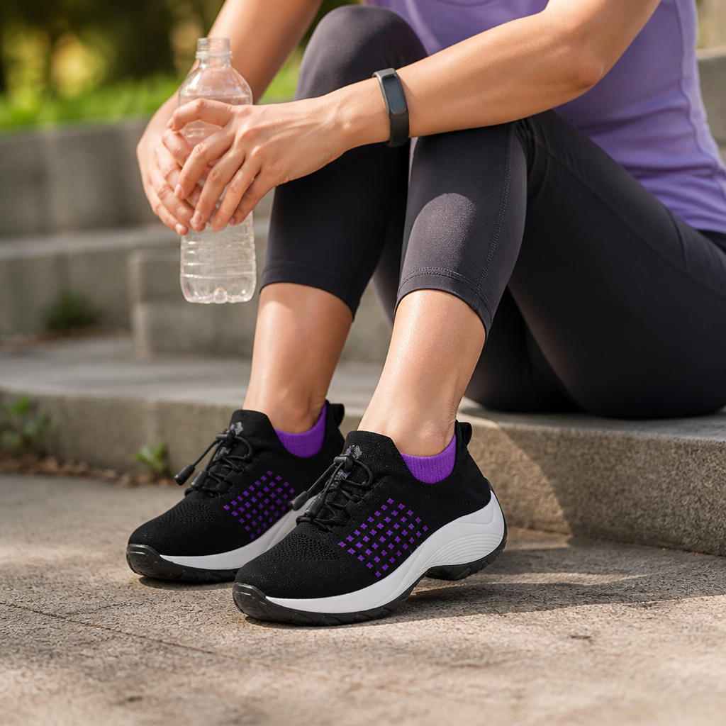 Cushioned Insole Sporty Women's Sneakers
