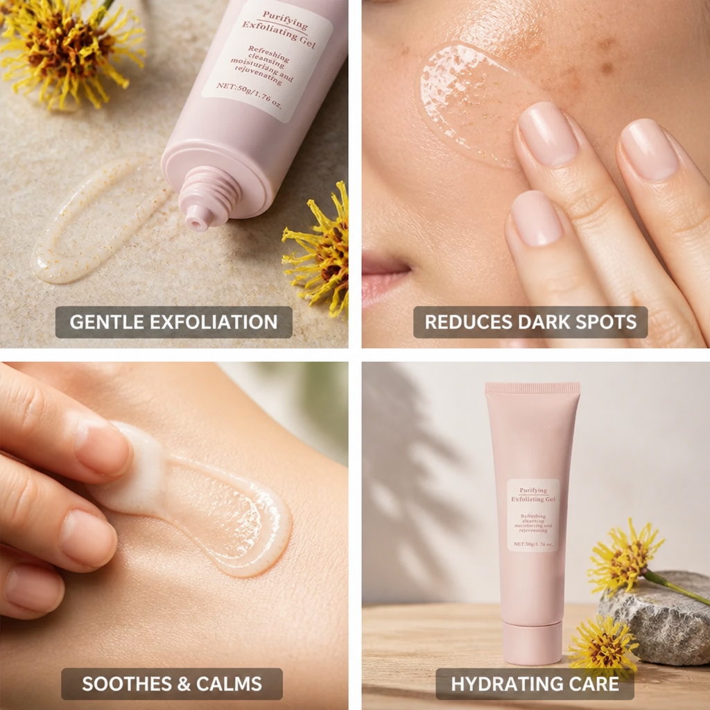 Dark Spot & Blemish Gel Gentle Exfoliating Soothing Hydrating