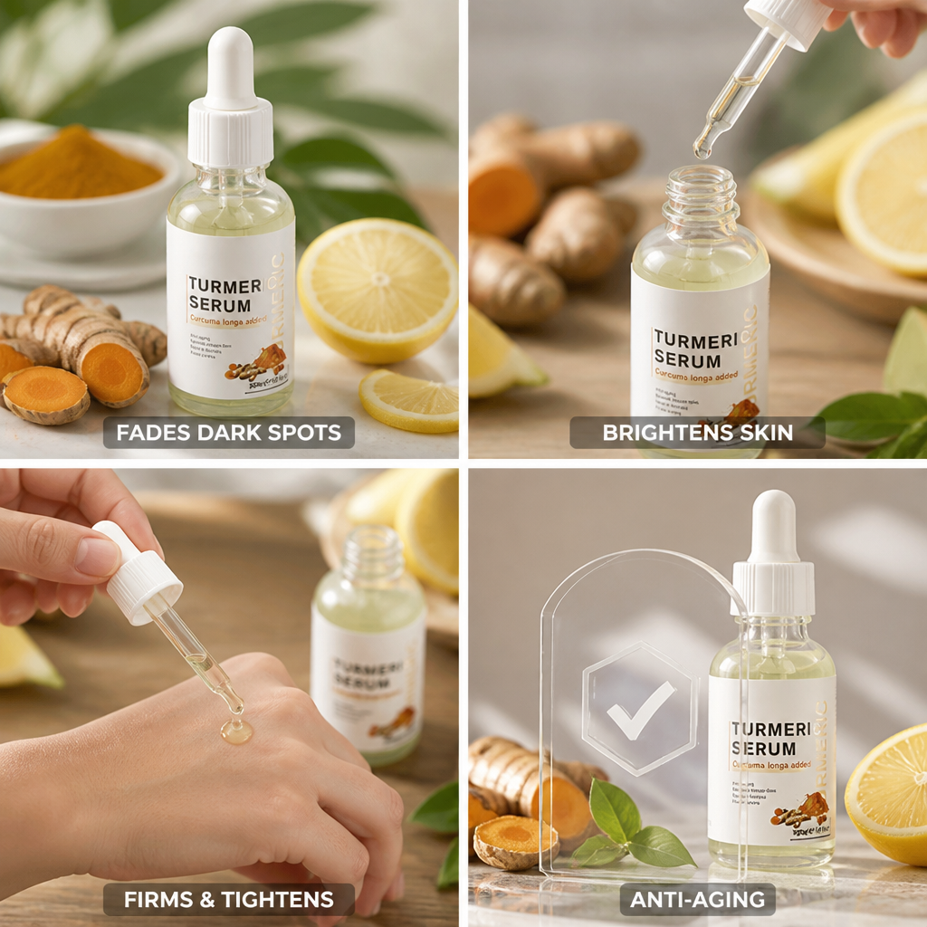 Dark Spot Serum Fast-Acting Turmeric & Olive Oil