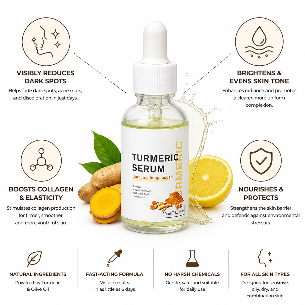 Dark Spot Serum Fast-Acting Turmeric & Olive Oil
