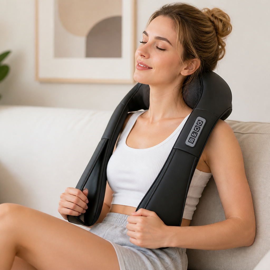Electric Massager Handheld Whole-Body USB Rechargeable