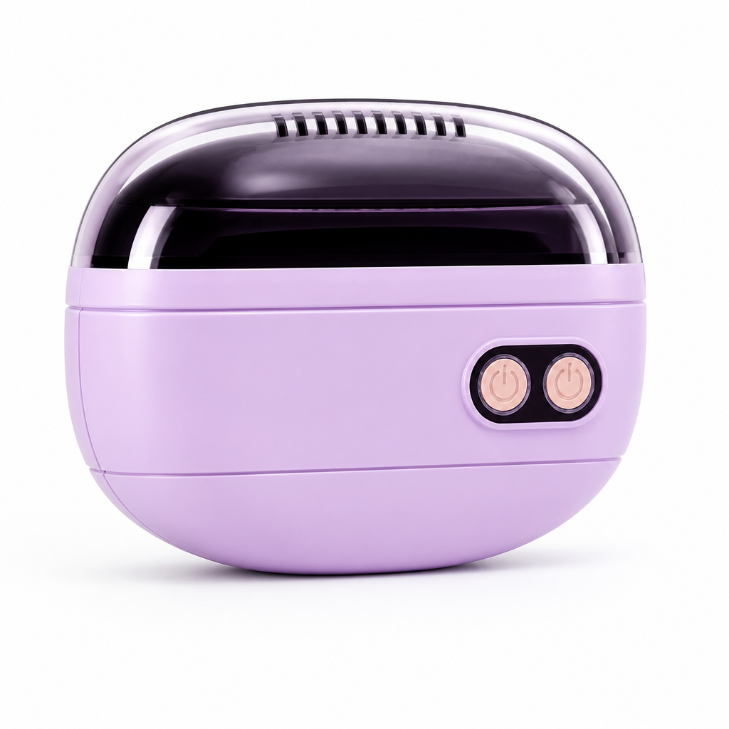 Electric Nail Clipper 2-in-1 Cutter & Grinder Anti-Pinch LED