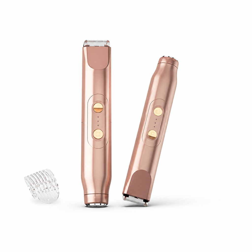 Electric Shaver Dual-Head Cordless Precision Trimmer & Wide Shaver