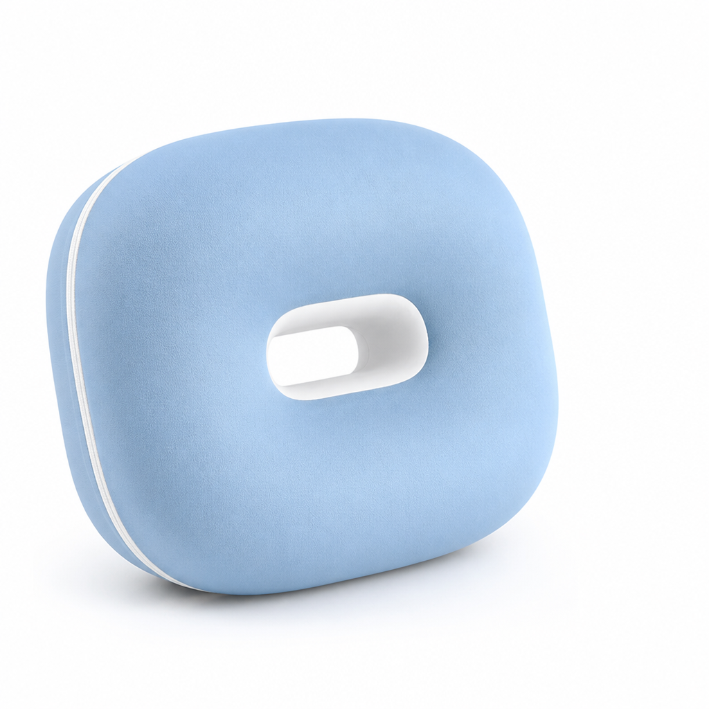 Ergonomic Pillow Contour Neck Support Breathable Machine Washable Cover