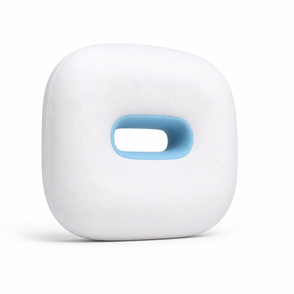 Ergonomic Pillow Contour Neck Support Breathable Machine Washable Cover