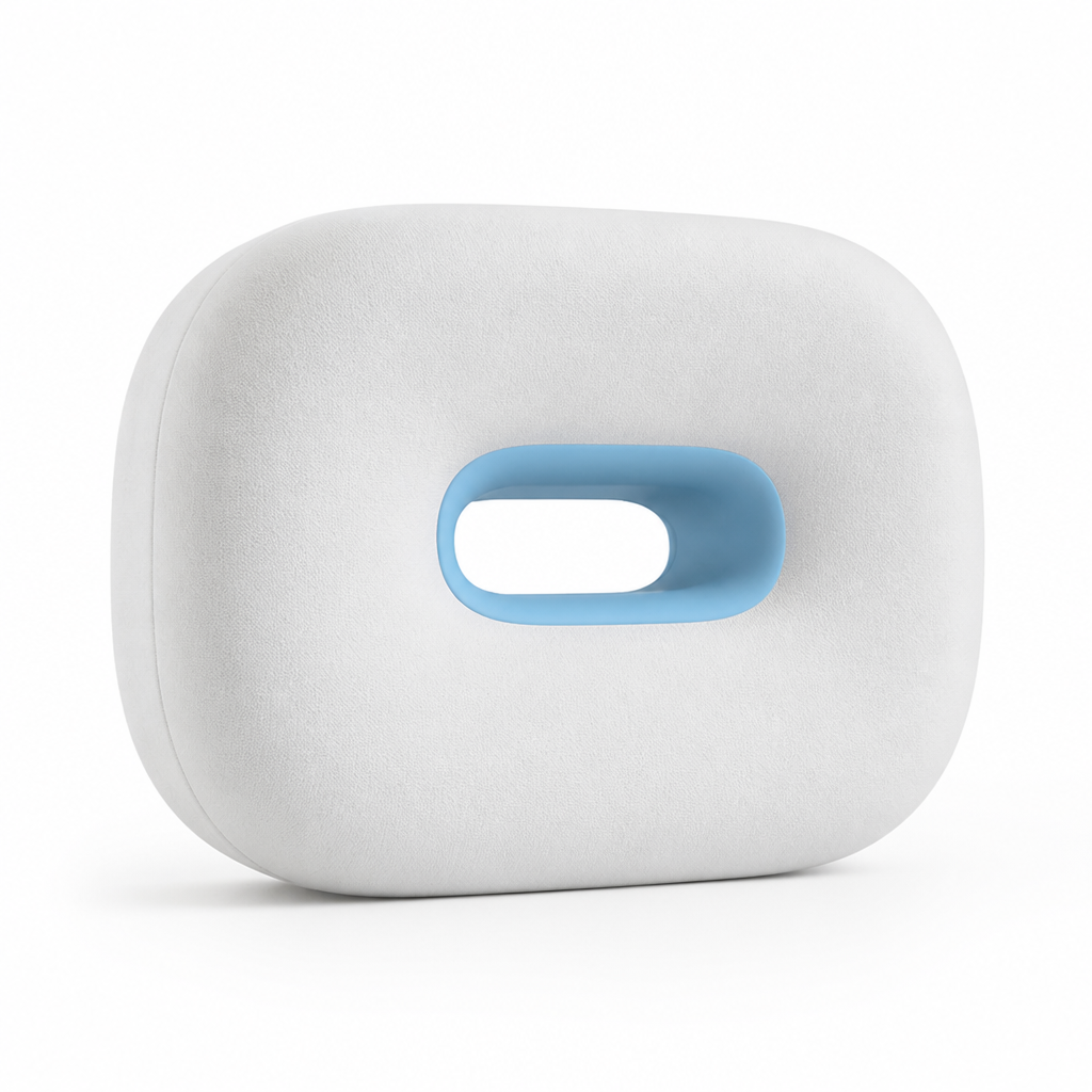 Ergonomic Pillow Contour Neck Support Breathable Machine Washable Cover