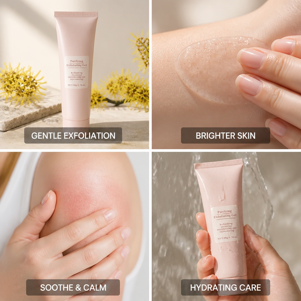 Exfoliating Gel Face & Body Gentle Brightening