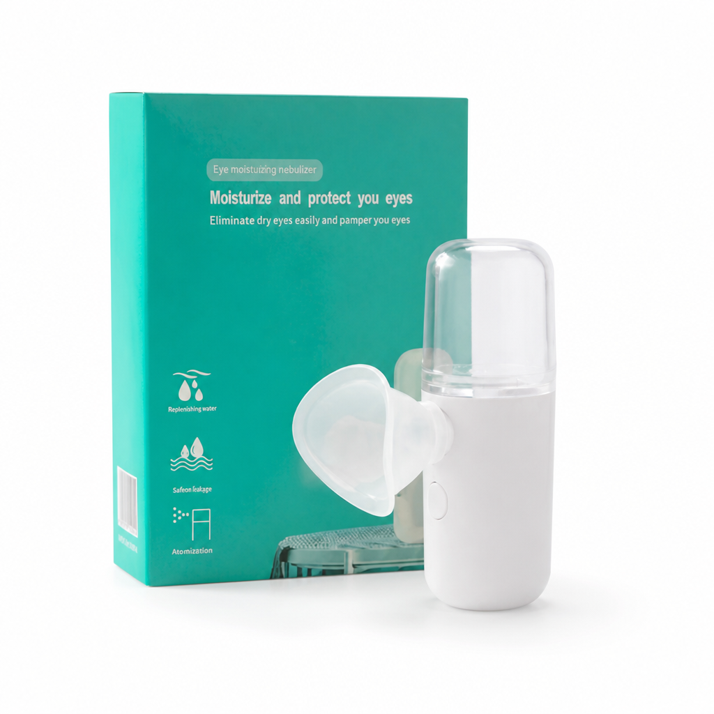 Eye Mist Sprayer Ultrafine Mist Leak-Proof Tank USB Rechargeable