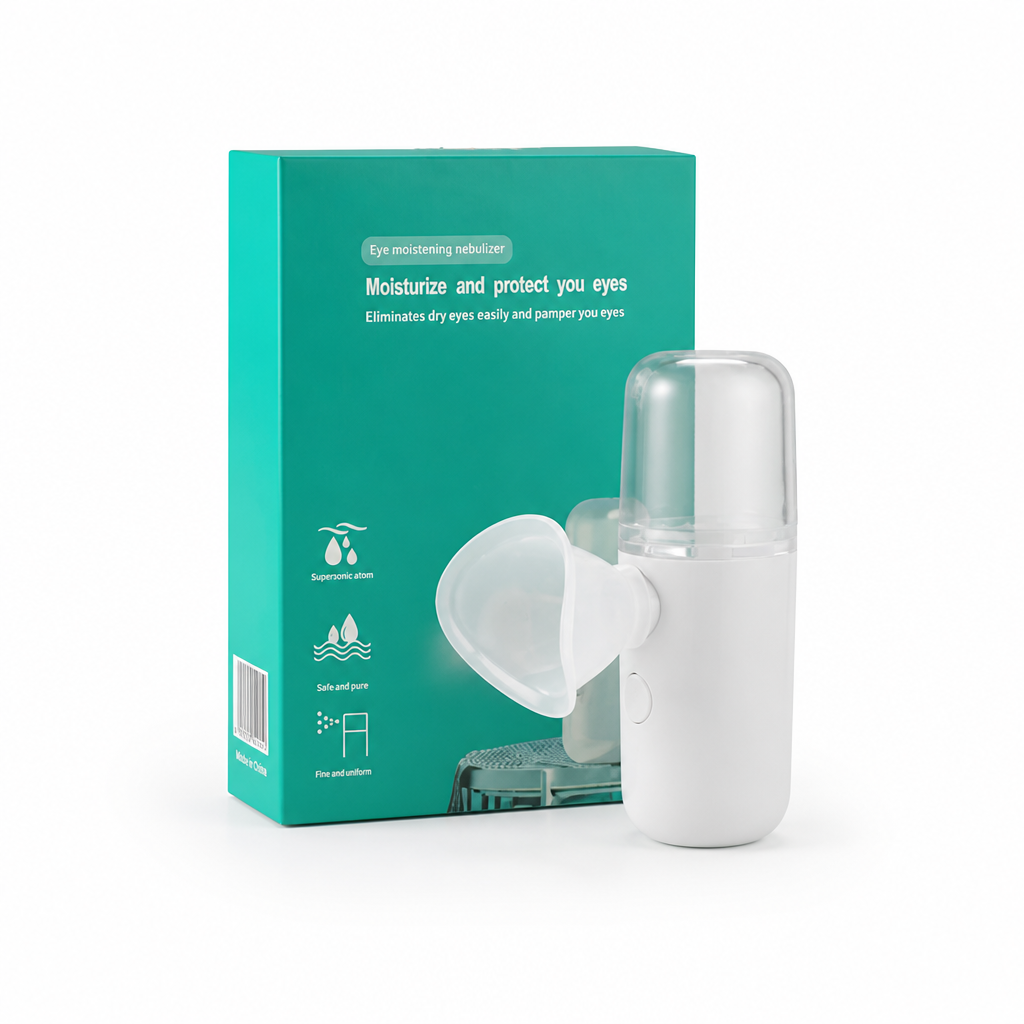 Eye Mist Sprayer Ultrafine Mist Leak-Proof Tank USB Rechargeable