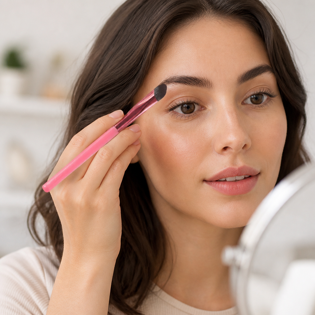 Eyebrow Brush 4D Hair Stroke Ultra-Fine Bristles