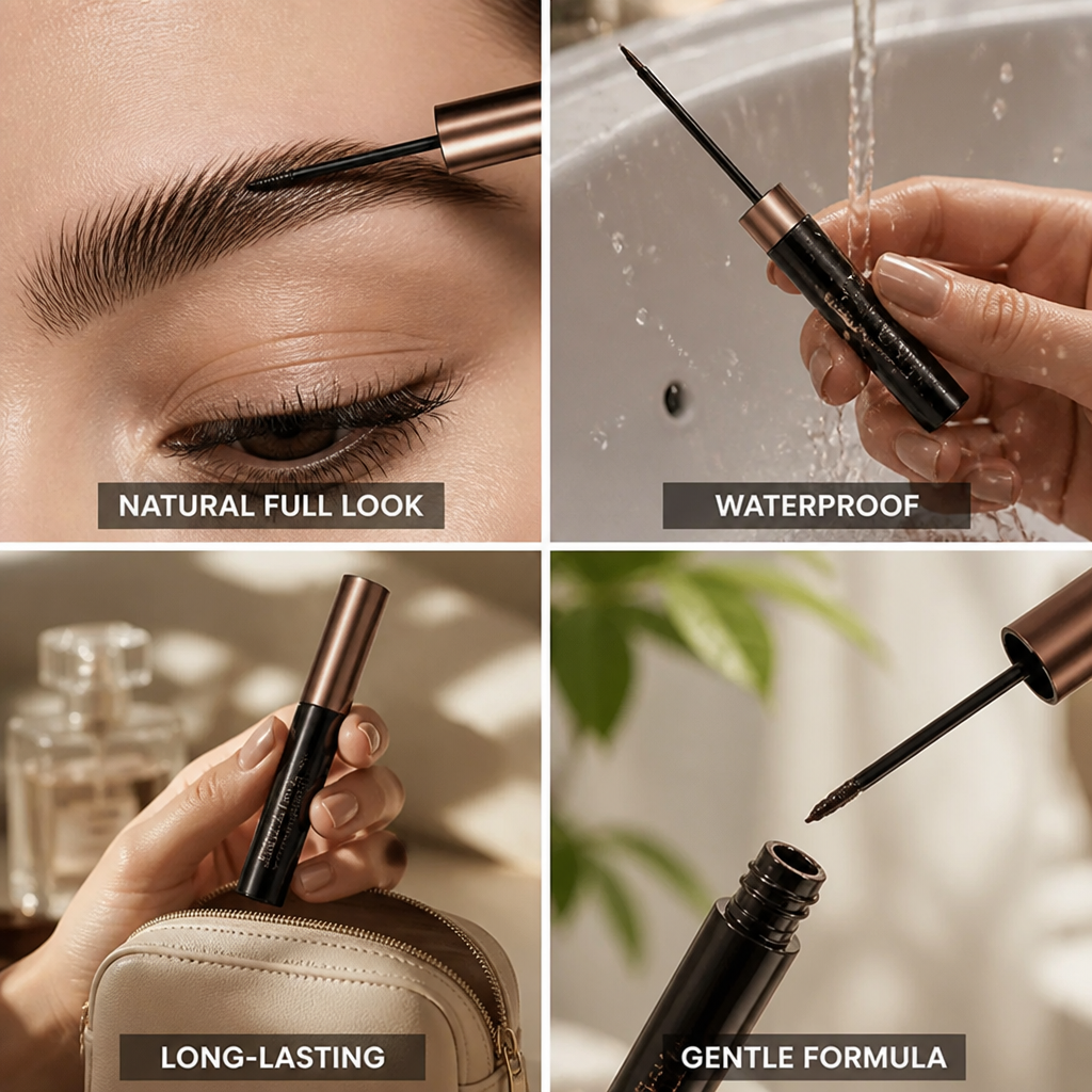 Eyebrow Gel Water-Resistant & Long-Lasting Hyaluronic Acid Formula