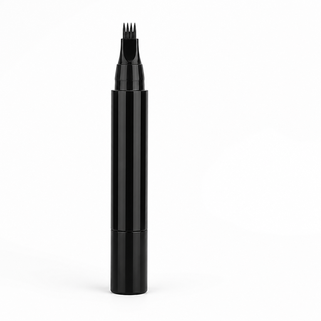 Eyebrow Pen Four-Prong Hair-Stroke Smudge-Proof