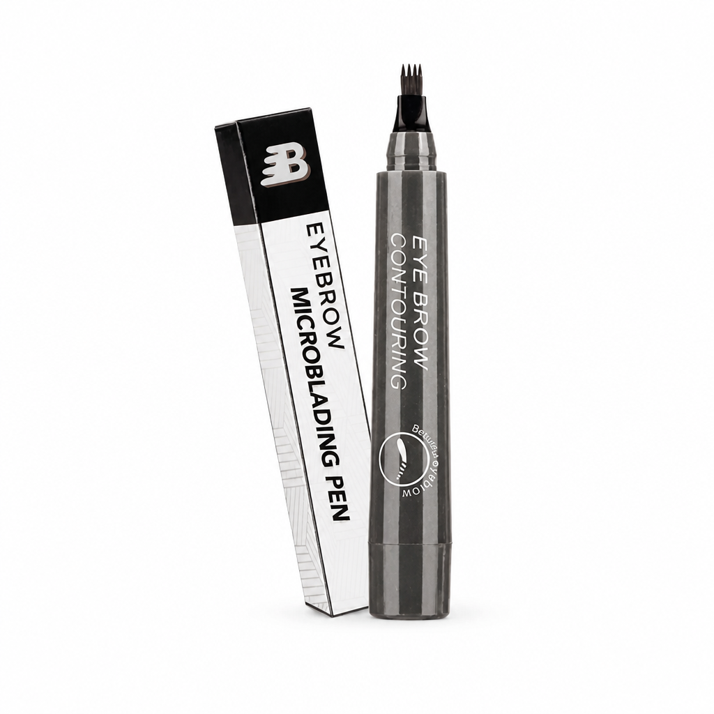 Eyebrow Pen Hair-Like Micro Tip Waterproof 24-Hour Hold