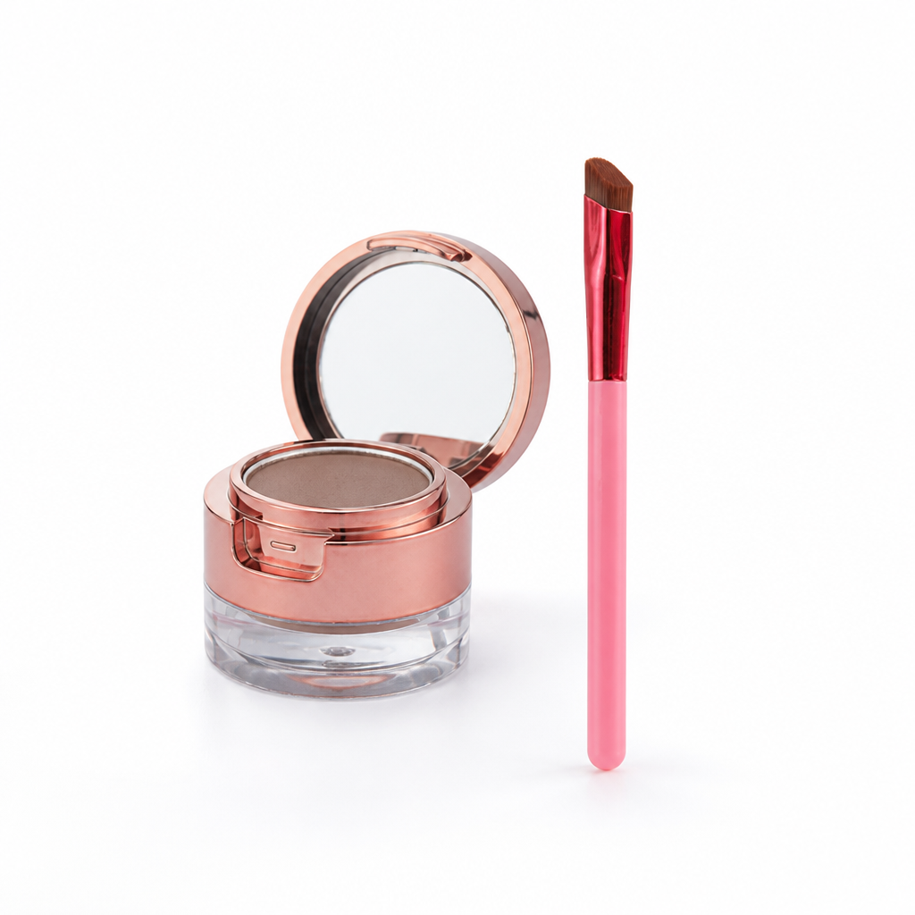 Eyebrow Pencil Angled Brush Smudge-Proof & Long-Lasting