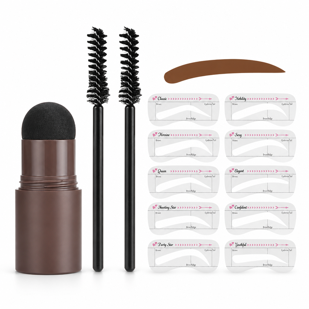 Eyebrow Stamp Kit Hypoallergenic 5 Shades