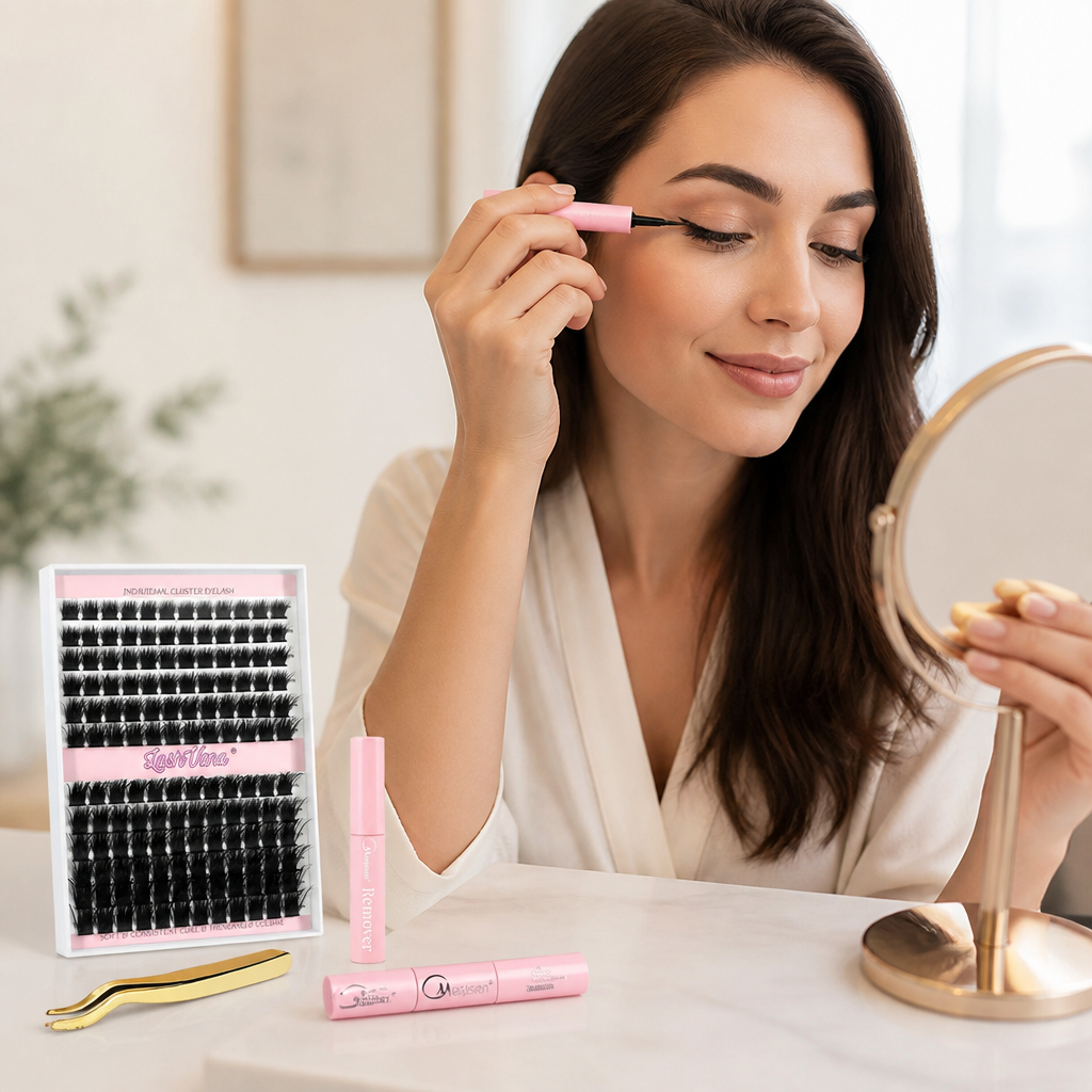 Eyelash Extension Kit Magnetic Eyeliner & Reusable Lashes