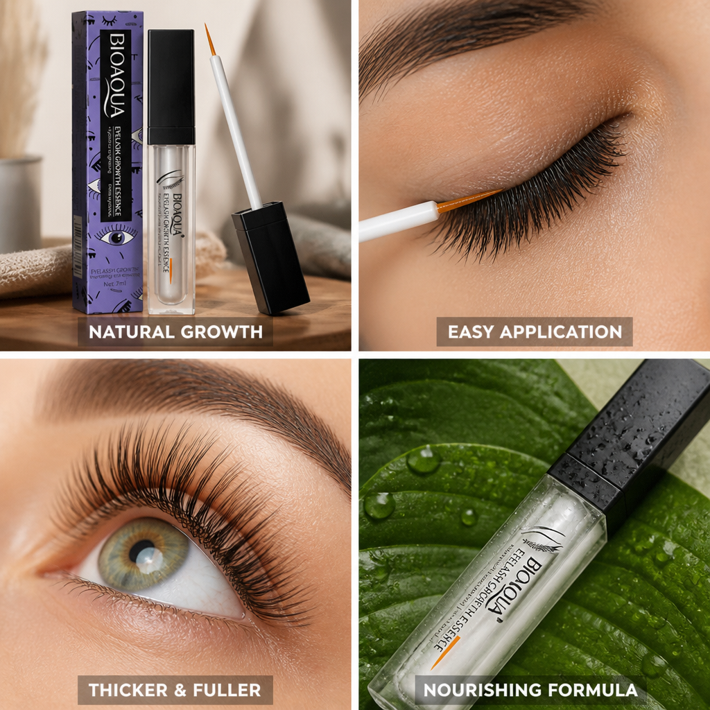 Eyelash Growth Serum Strengthening Nutrient-Rich Fine-Tip Applicator
