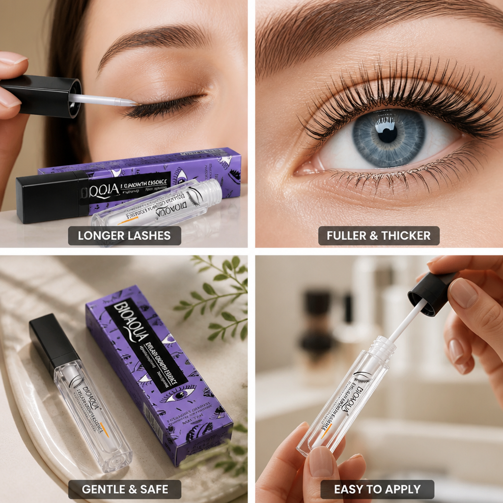 Eyelash Serum Longer Fuller Lashes Dermatologist Tested