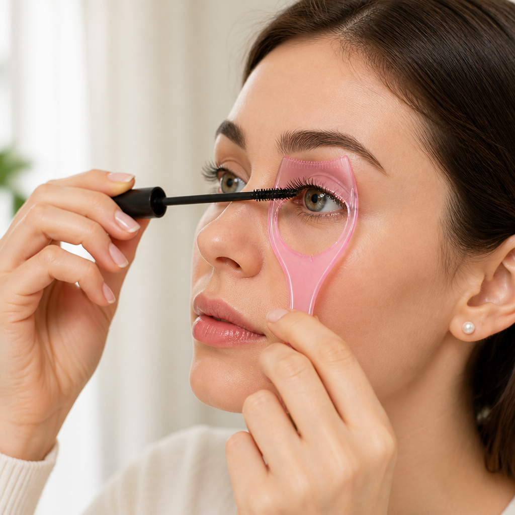 Eyelash Tool 3-In-1 Mascara Shield & Double-Sided Comb