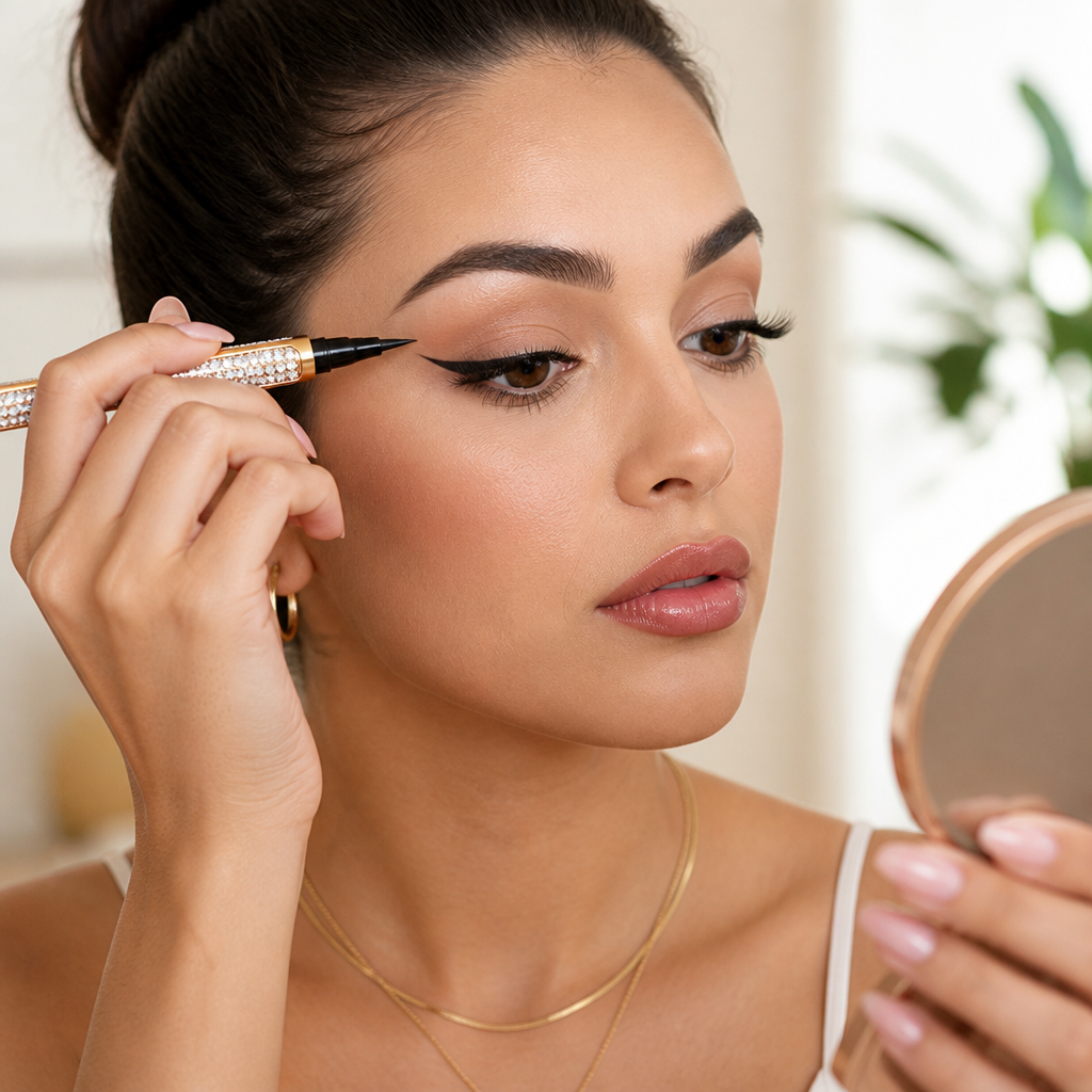 Eyeliner & Lash Adhesive Pen Fast-Drying Waterproof