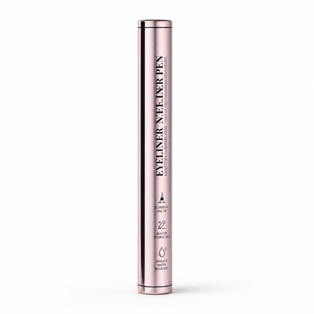Eyeliner Pen Ultra-Fine Tip Built-In Corrector Sweat & Water Resistant