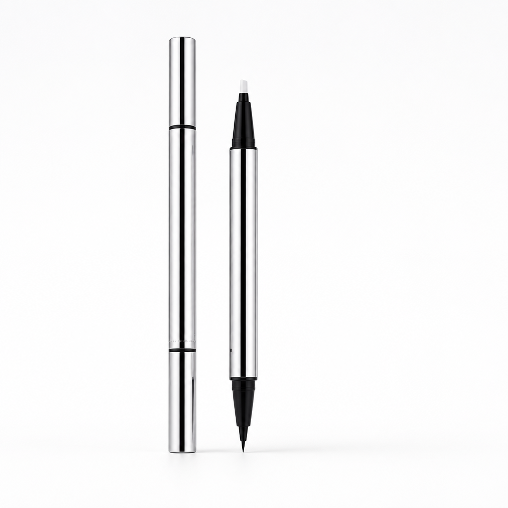 Eyeliner Pen Ultra-Fine Tip Built-In Corrector Sweat & Water Resistant