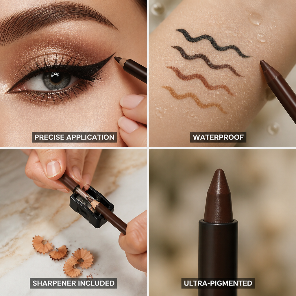 Eyeliner Waterproof Ultra-Pigmented Smudge-Proof