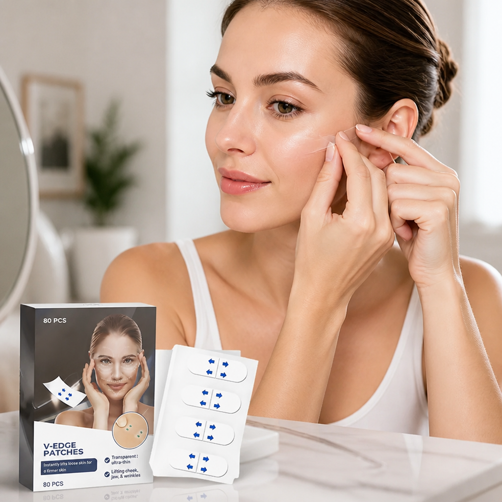 Face Lift Patches Ultra-Thin Transparent 80 Pack