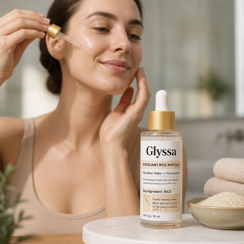 Face Peel Exfoliator Rice-Based Gentle Brightening
