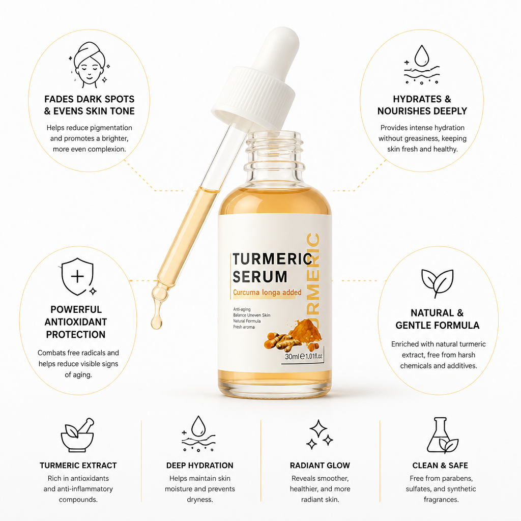 Face Serum Turmeric Brightening & Dark Spot Correcting