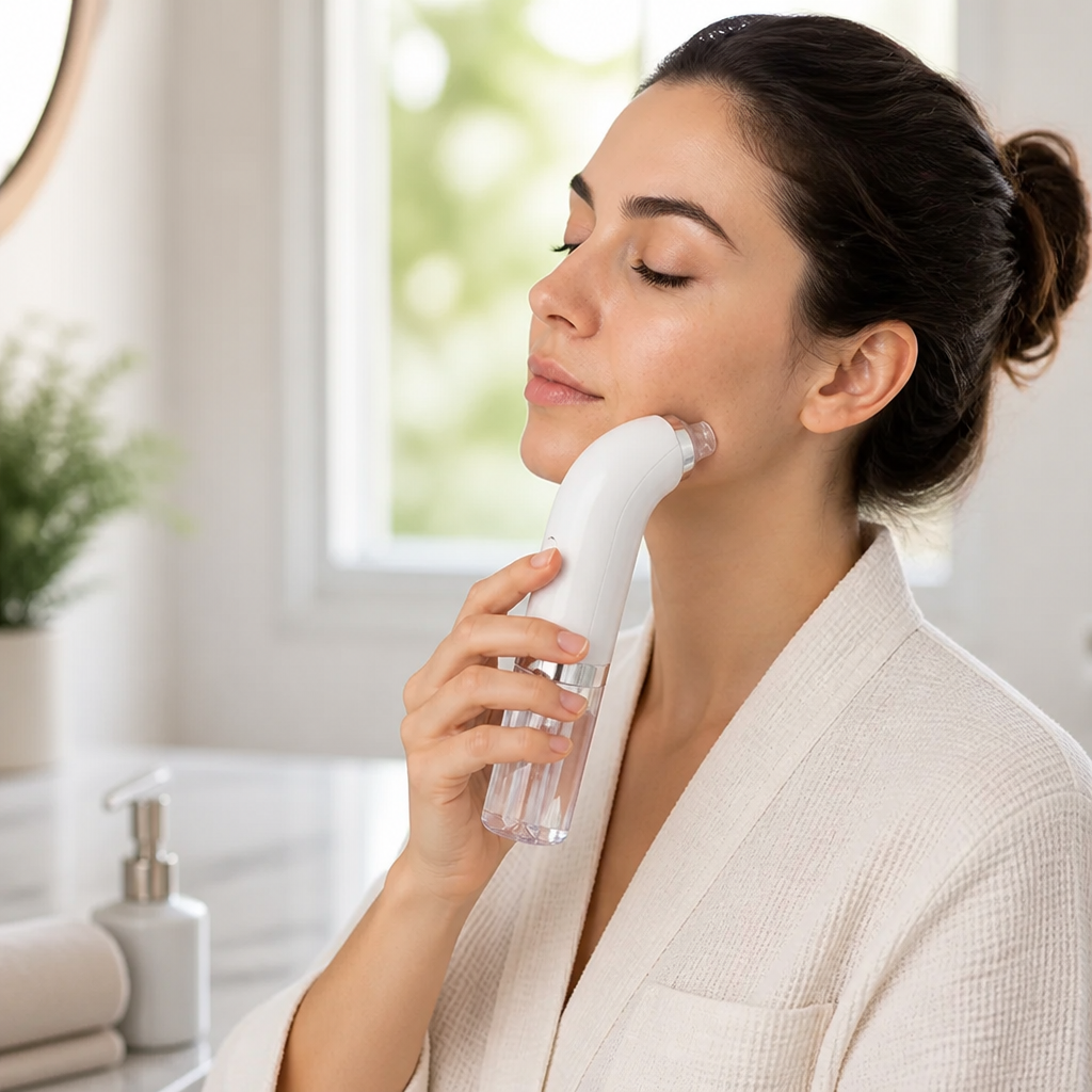 Facial Cleansing Device Deep-Cleansing Vacuum USB Rechargeable