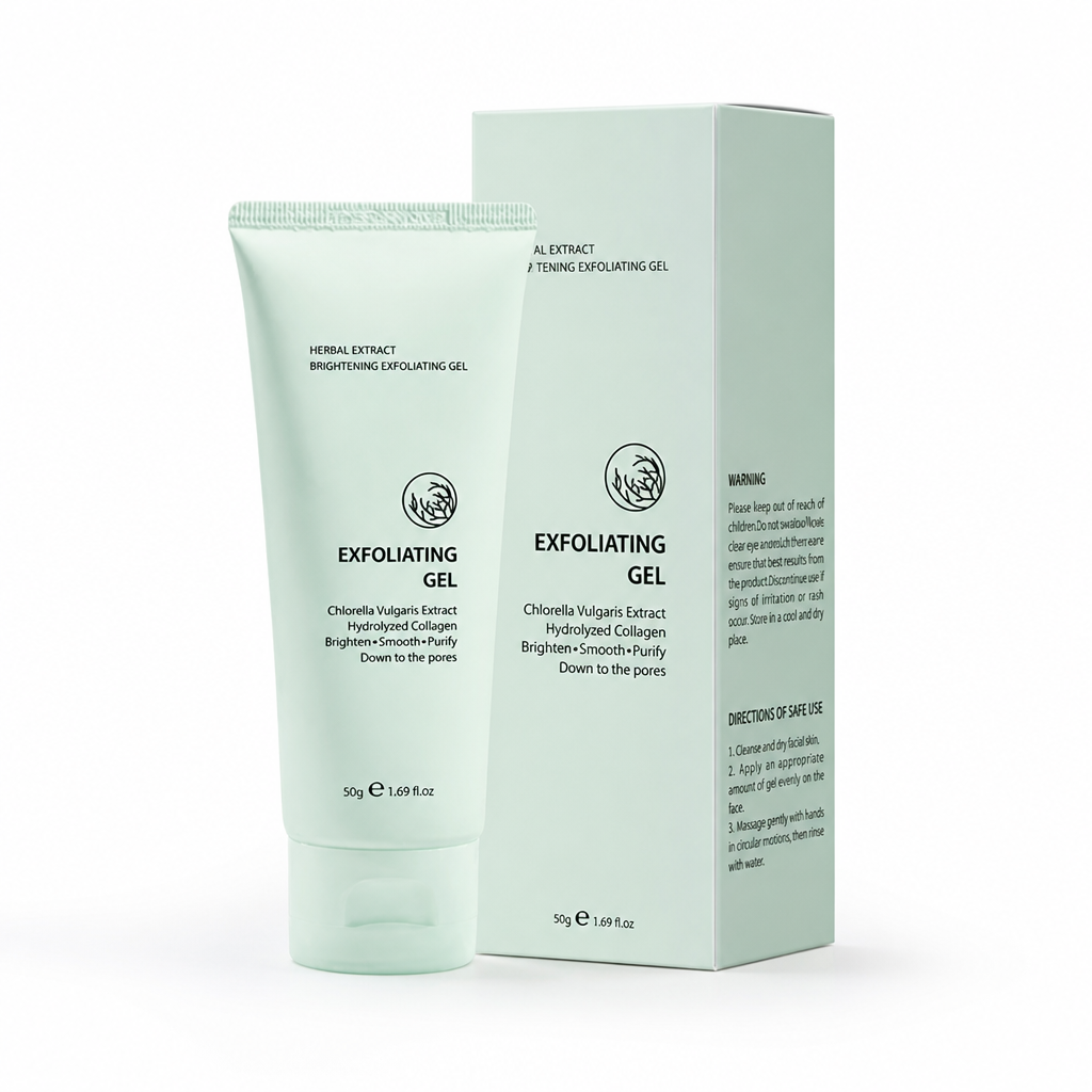 Facial Exfoliating Gel Gentle Aloe Vera Brightening