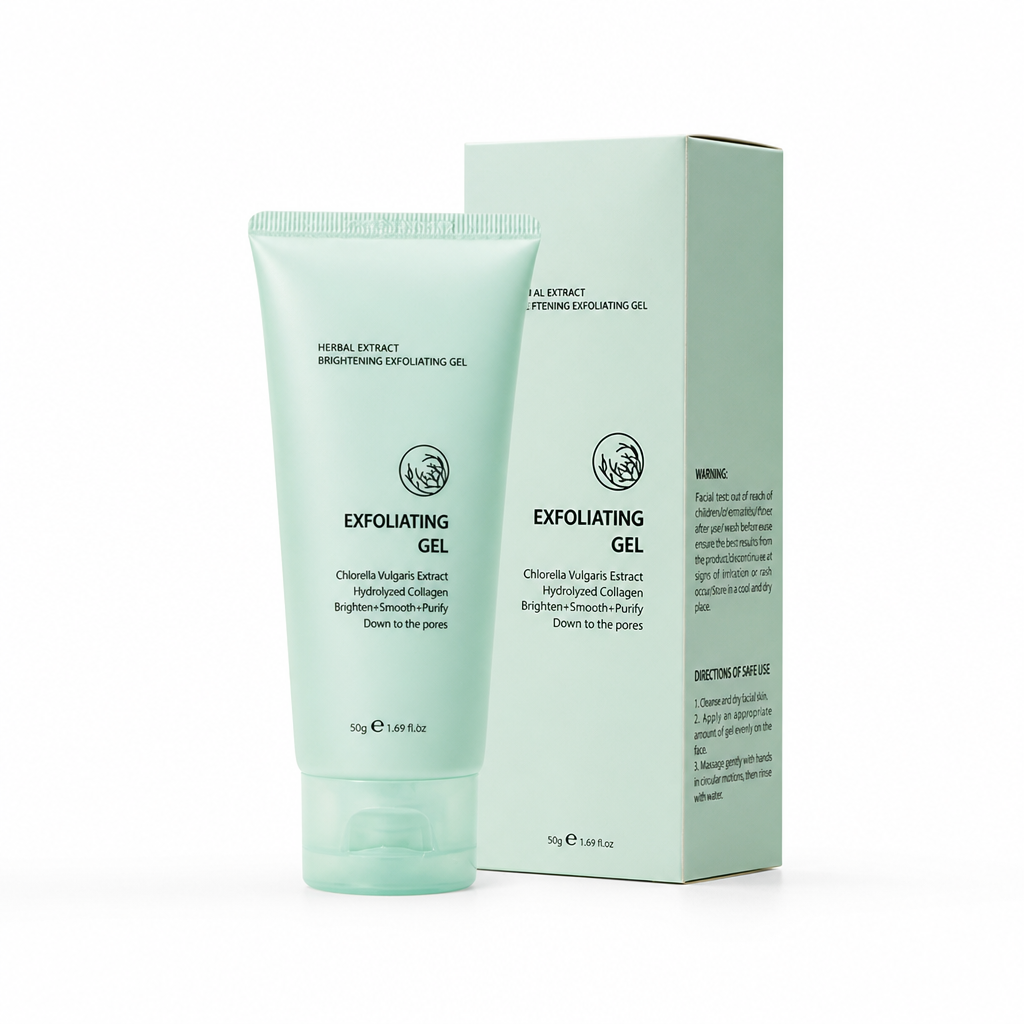 Facial Exfoliating Gel Gentle Aloe Vera Brightening