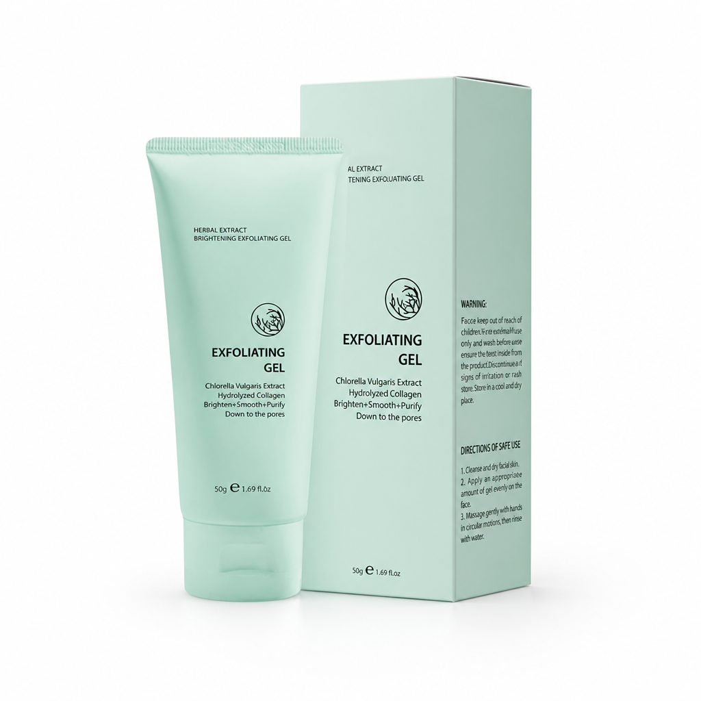 Facial Exfoliating Gel Gentle Aloe Vera Brightening