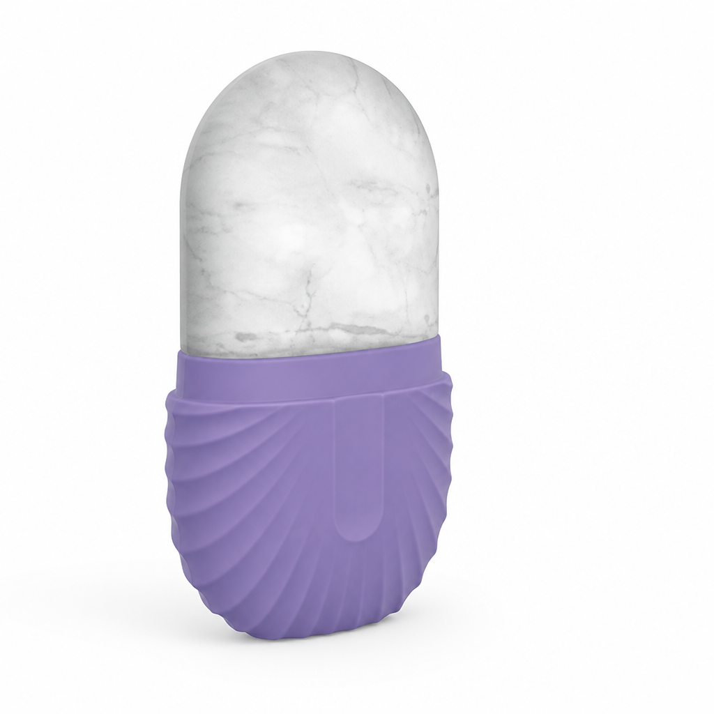 Facial Ice Roller Silicone Cooling Reduces Puffiness