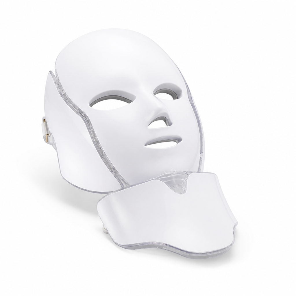 Facial LED Therapy Mask 7-Color Wireless Remote