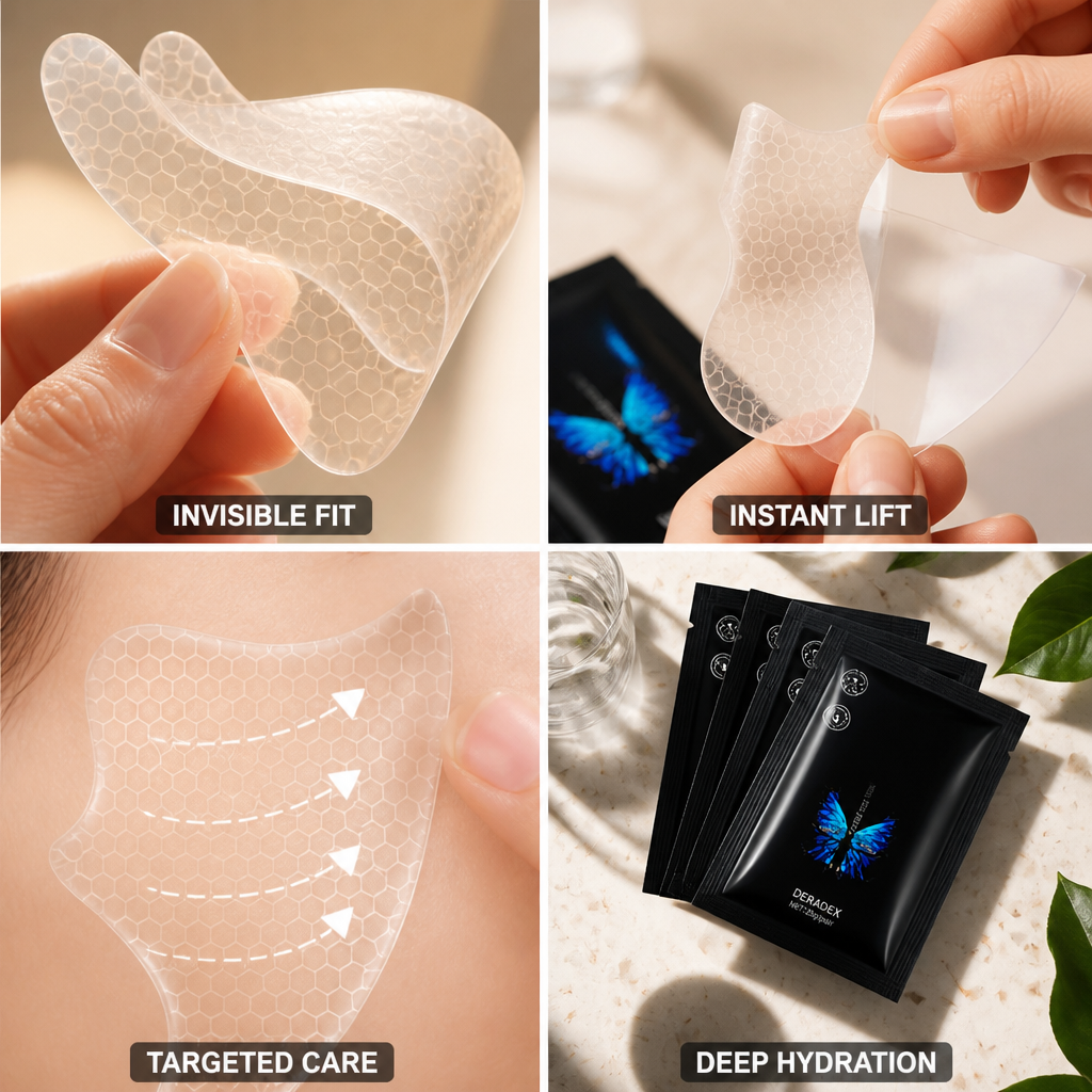 Facial Lift Strips Dual-Action Lifting & Hydrating Set of 5