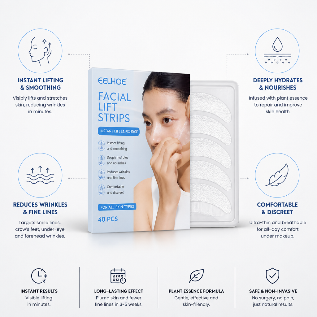 Facial Lift Strips Instant Lift & Plant Essence