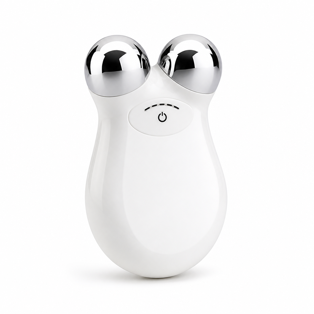 Facial Massager Microcurrent Firming & Contouring With Gel