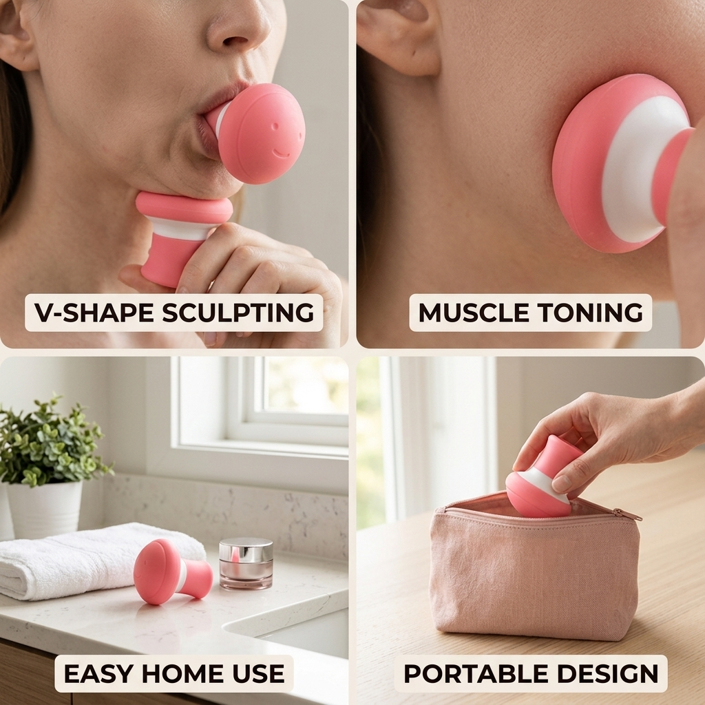Facial Muscle Trainer Jawline & Chin Contouring