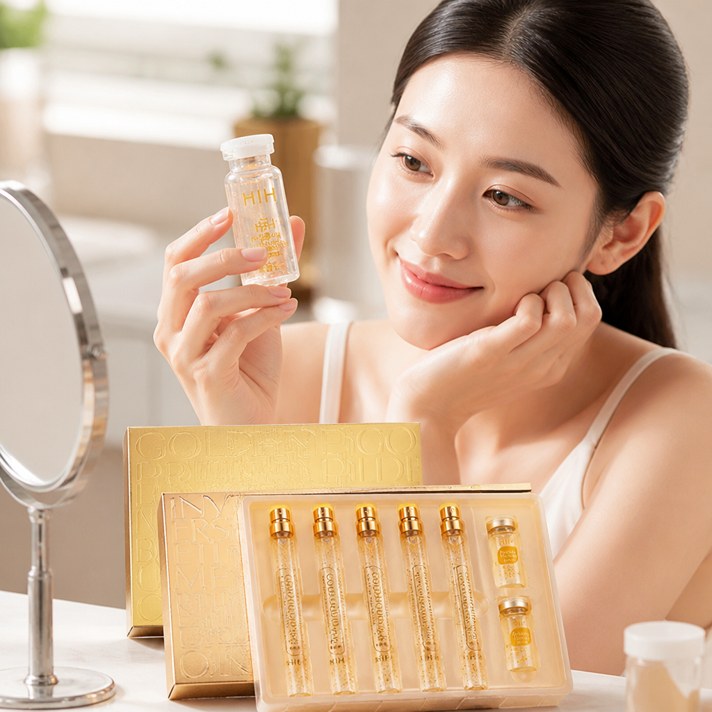 Facial Serum Collagen Infused Korean Protein Threads