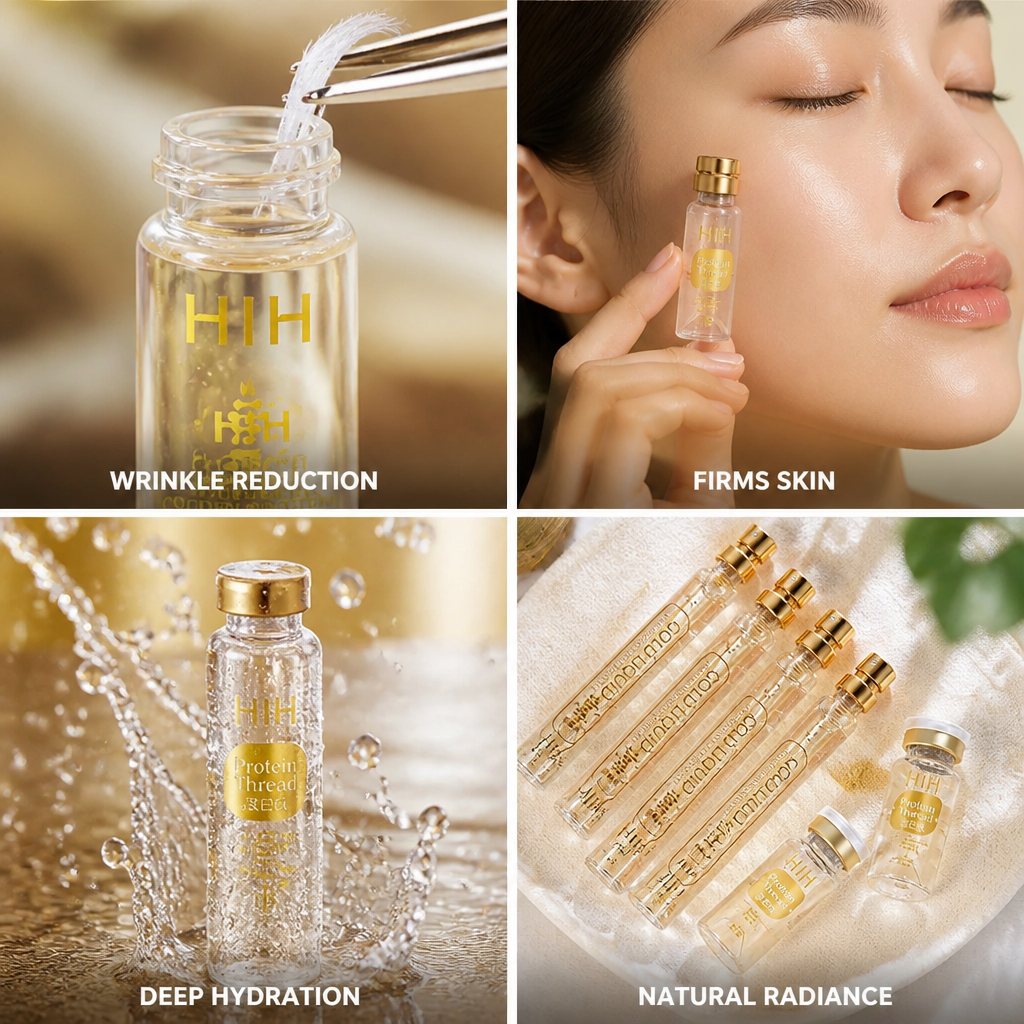 Facial Serum Collagen Infused Korean Protein Threads