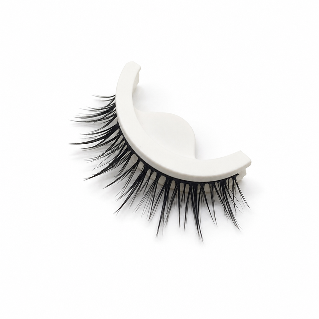 False Eyelashes Self-Adhesive Reusable Synthetic Fibers 3 Pairs