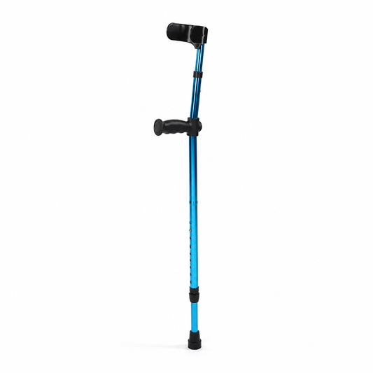Folding Walker Adjustable Height Lightweight Slip-Resistant Tips